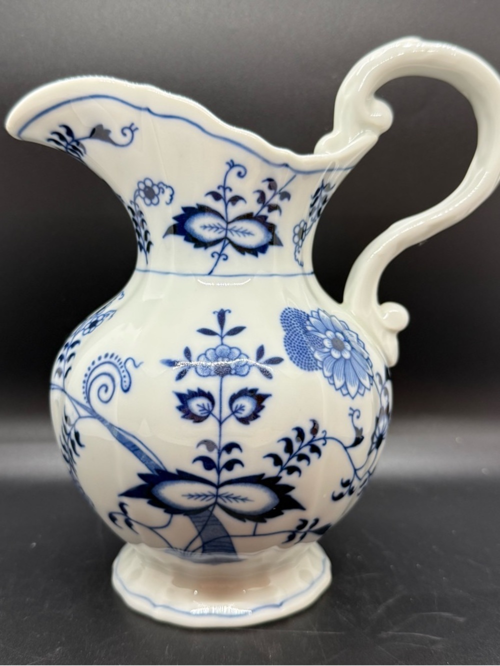 Blue Danube Japan Milk Jug / Pitcher – 7.5", Rectangular Backstamp (1977–2000)